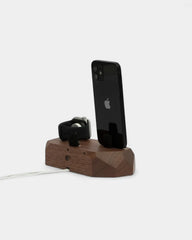 3-in-1 Wooden Wireless Charger Customizable - 9