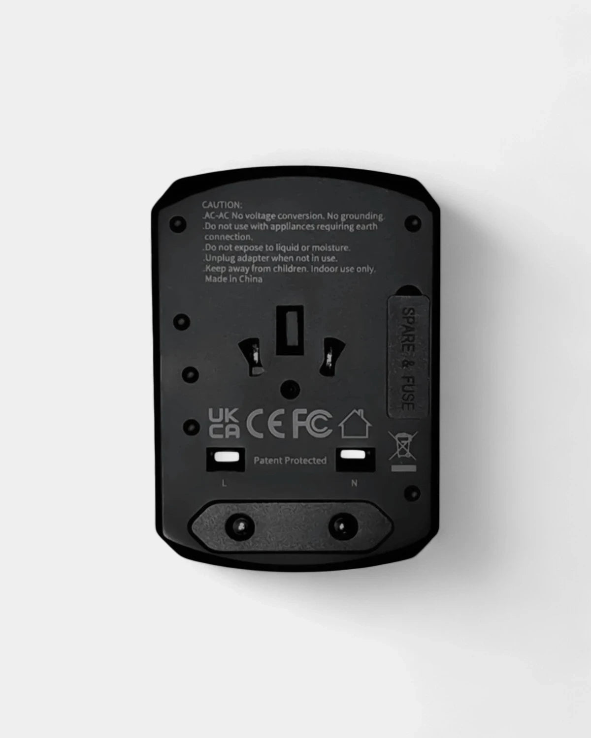Customizable Universal Travel Adapter