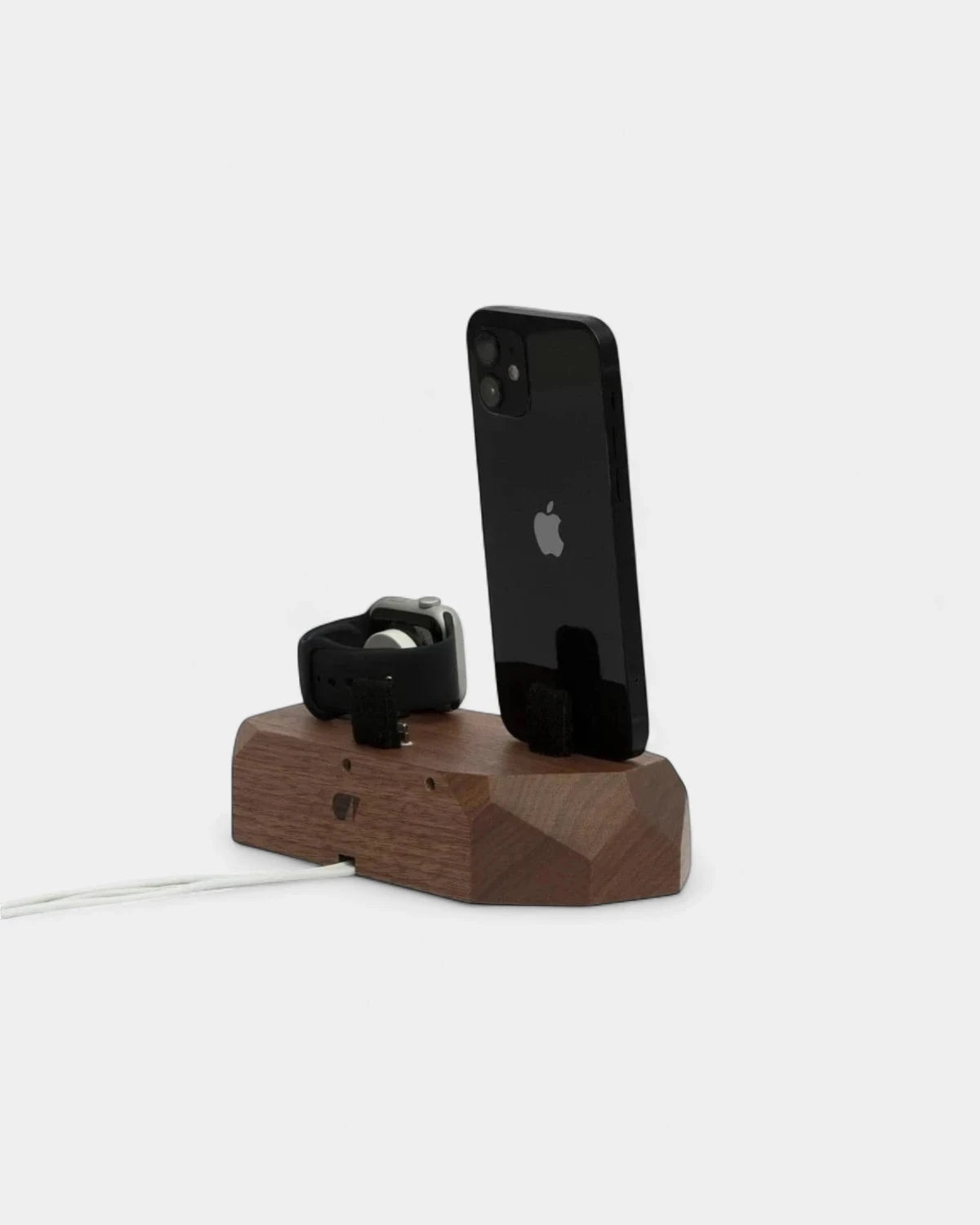 3-in-1 Wooden Wireless Charger Customizable - 3