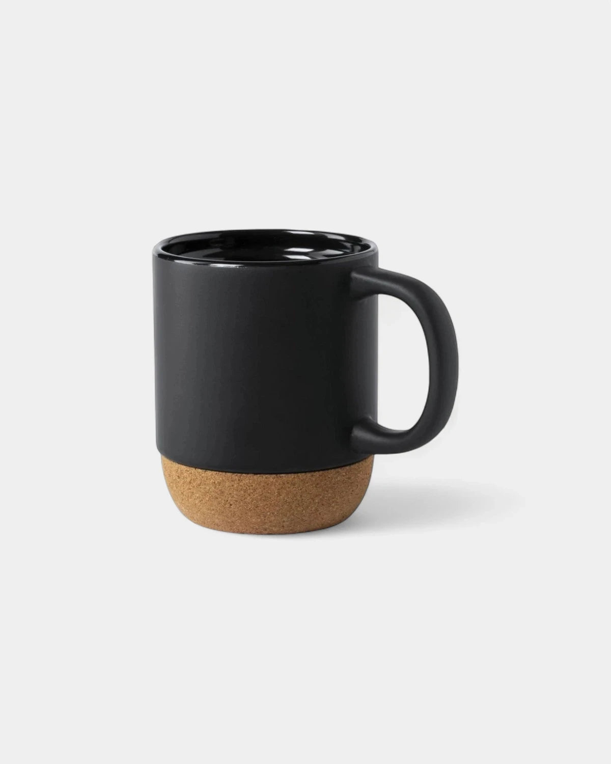 Ceramic and natural cork customizable mug