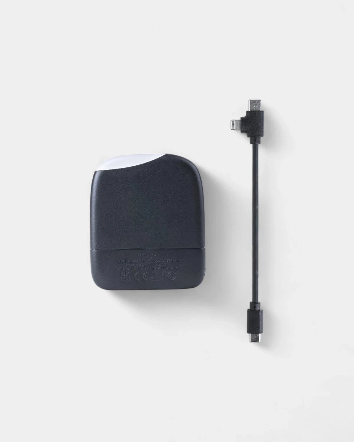 Customizable Recycled Plastic Charger/Flashlight