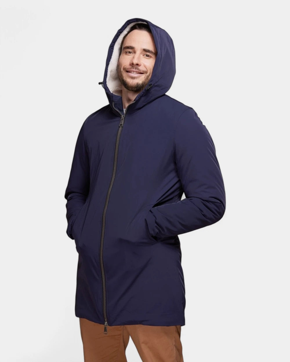 Long Parka with Sherpa Lining to Customize