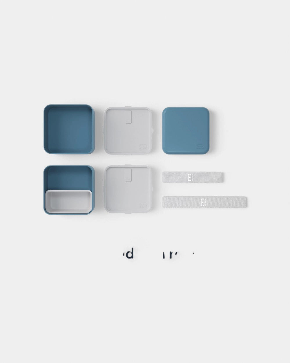 Customizable square lunchbox made in France