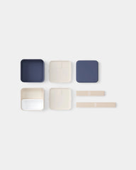 Customizable square lunchbox made in France