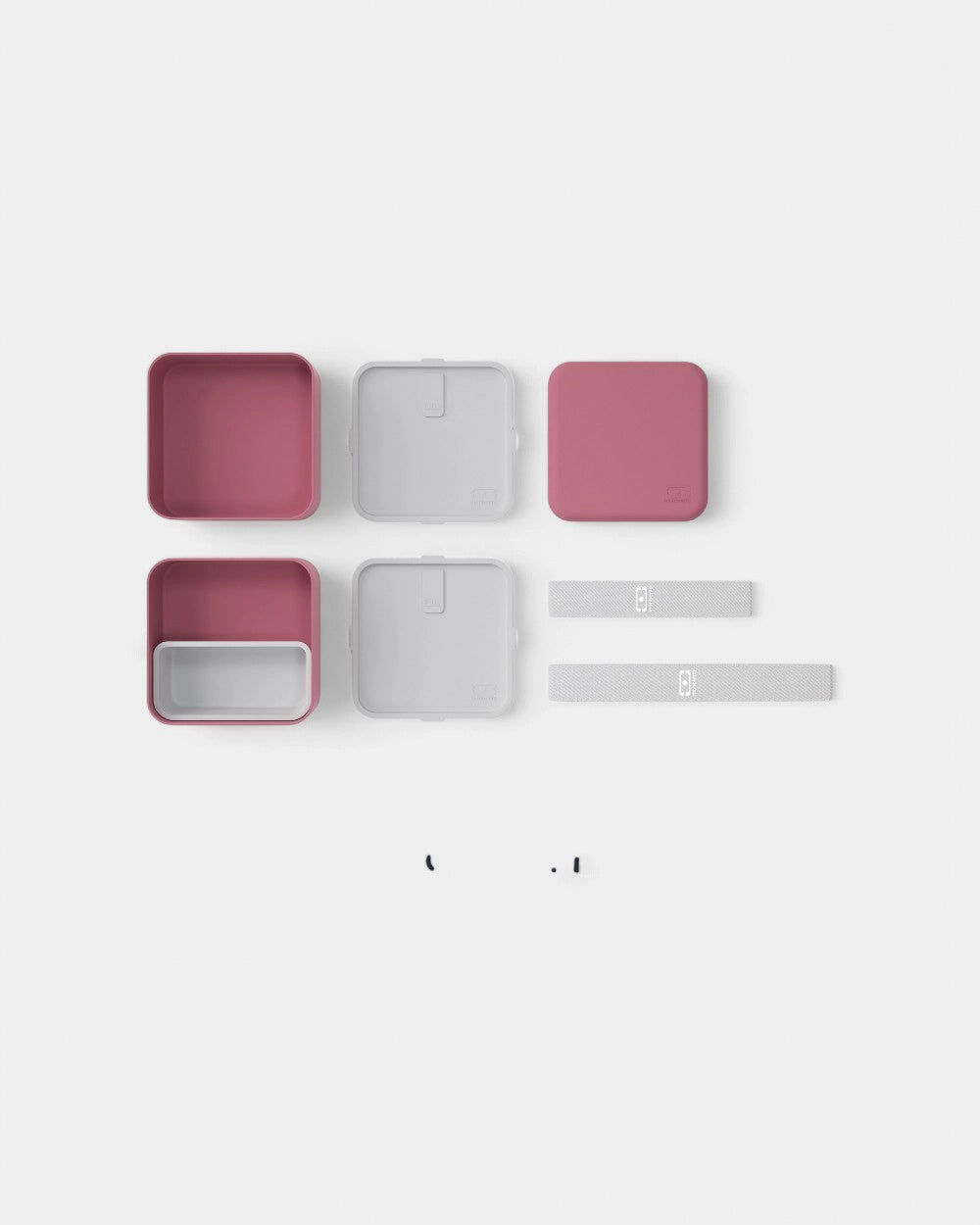 Customizable square lunchbox made in France