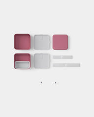 Customizable square lunchbox made in France