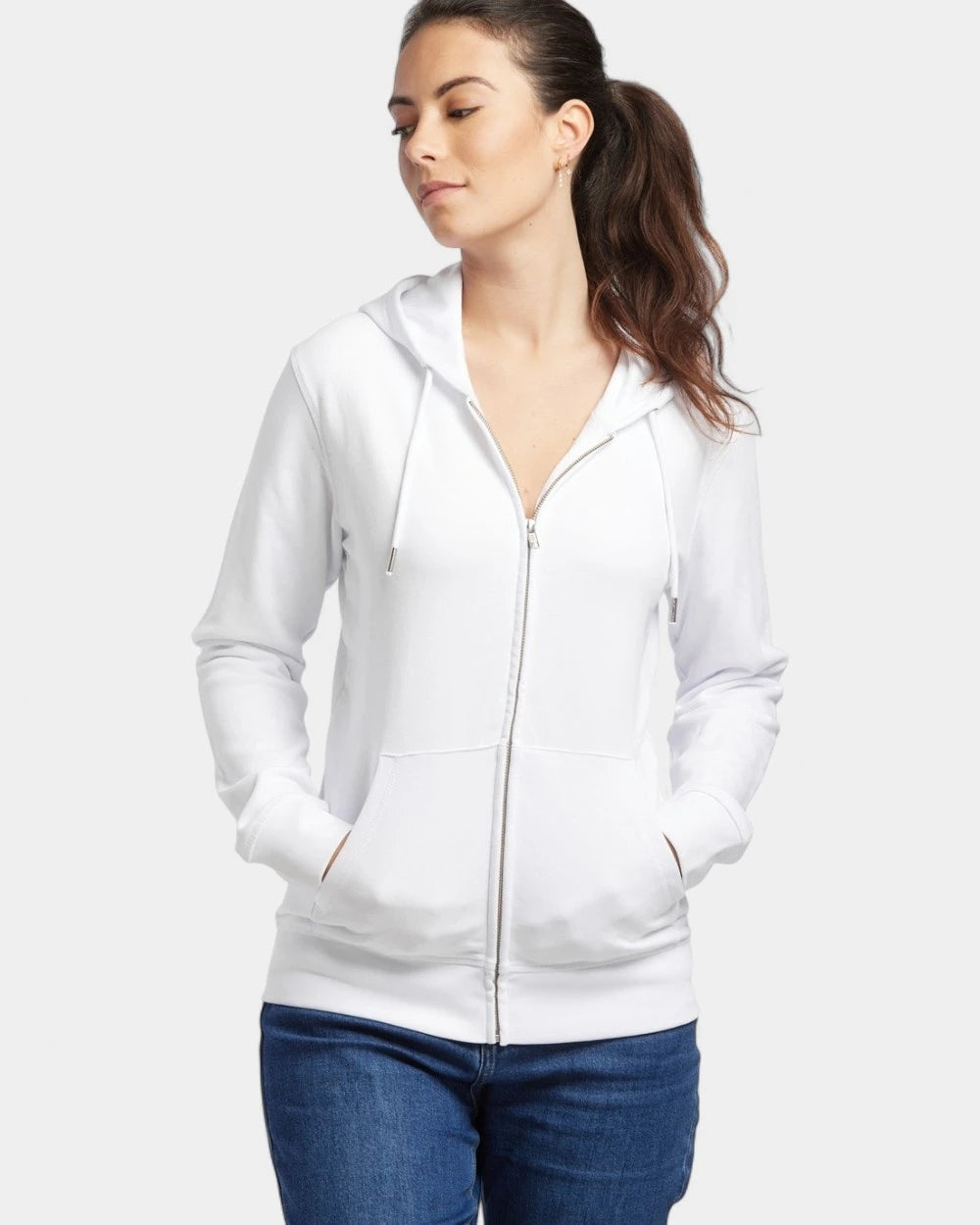 Unisex Zipped Hoodie Made in France to Customize