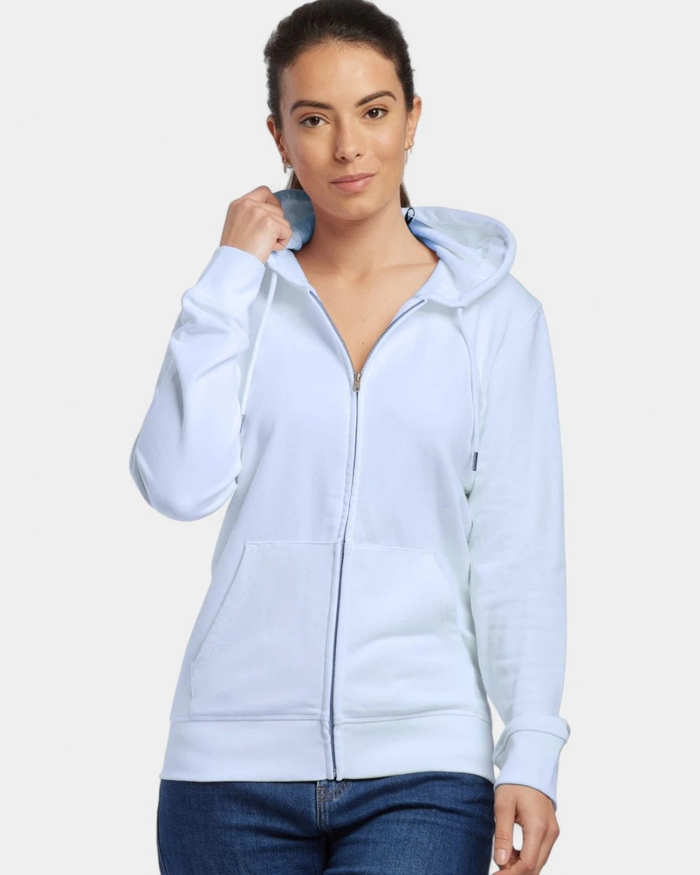 Unisex Zipped Hoodie Made in France to Customize