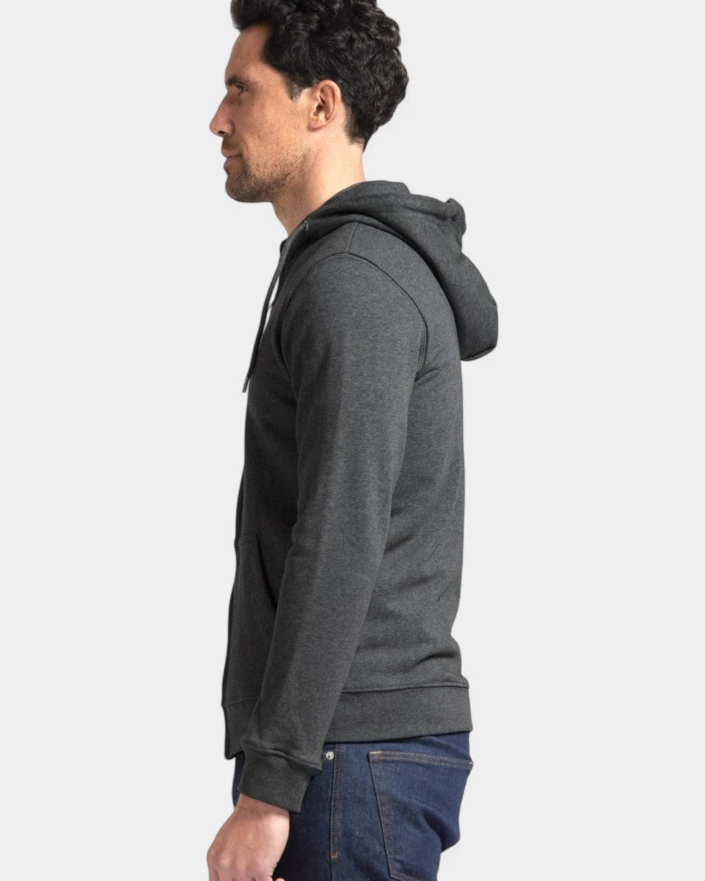 Unisex Zipped Hoodie Made in France to Customize