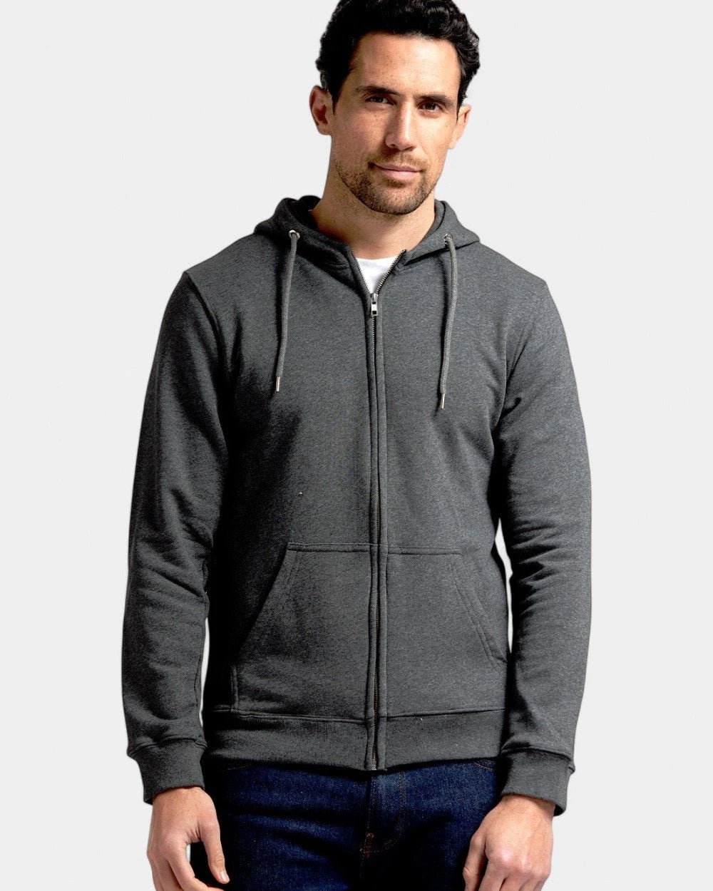 Unisex Zipped Hoodie Made in France to Customize