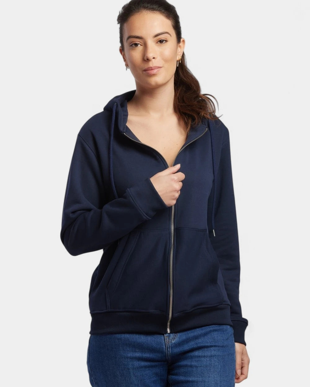 Unisex Zipped Hoodie Made in France to Customize