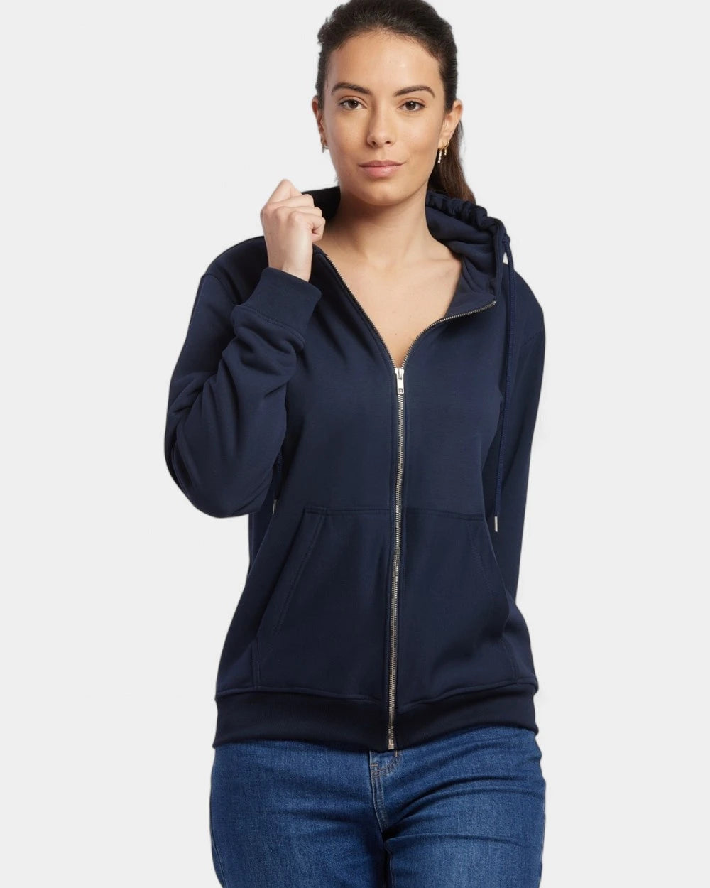 Unisex Zipped Hoodie Made in France to Customize