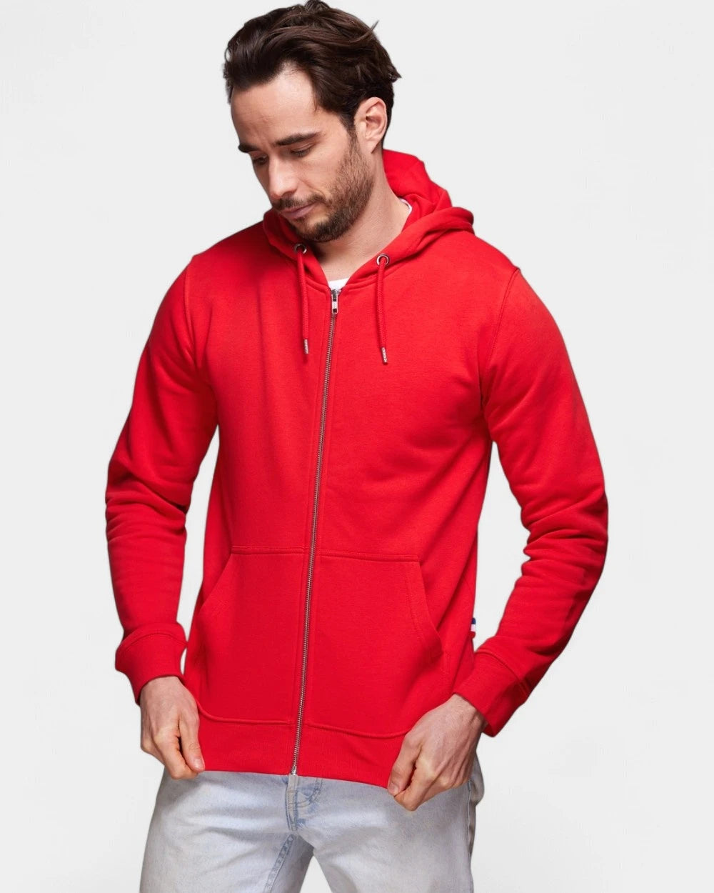 Unisex Zipped Hoodie Made in France to Customize