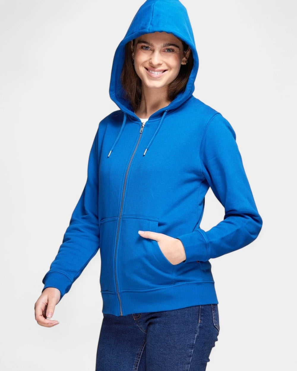 Unisex Zipped Hoodie Made in France to Customize