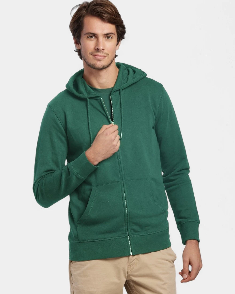 Unisex Zipped Hoodie Made in France to Customize