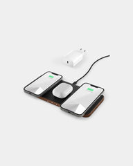 Customizable Wooden Wireless Charging Station