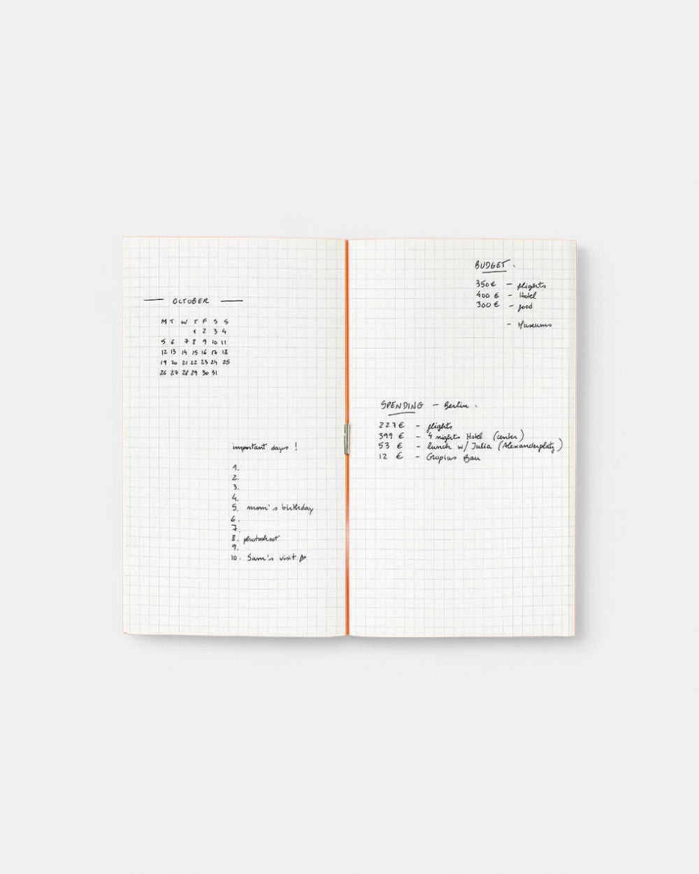 Customizable Mishmash Notebook