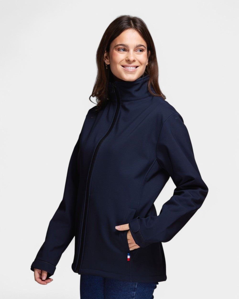 Women's Softshell Jacket Made in France to Customize