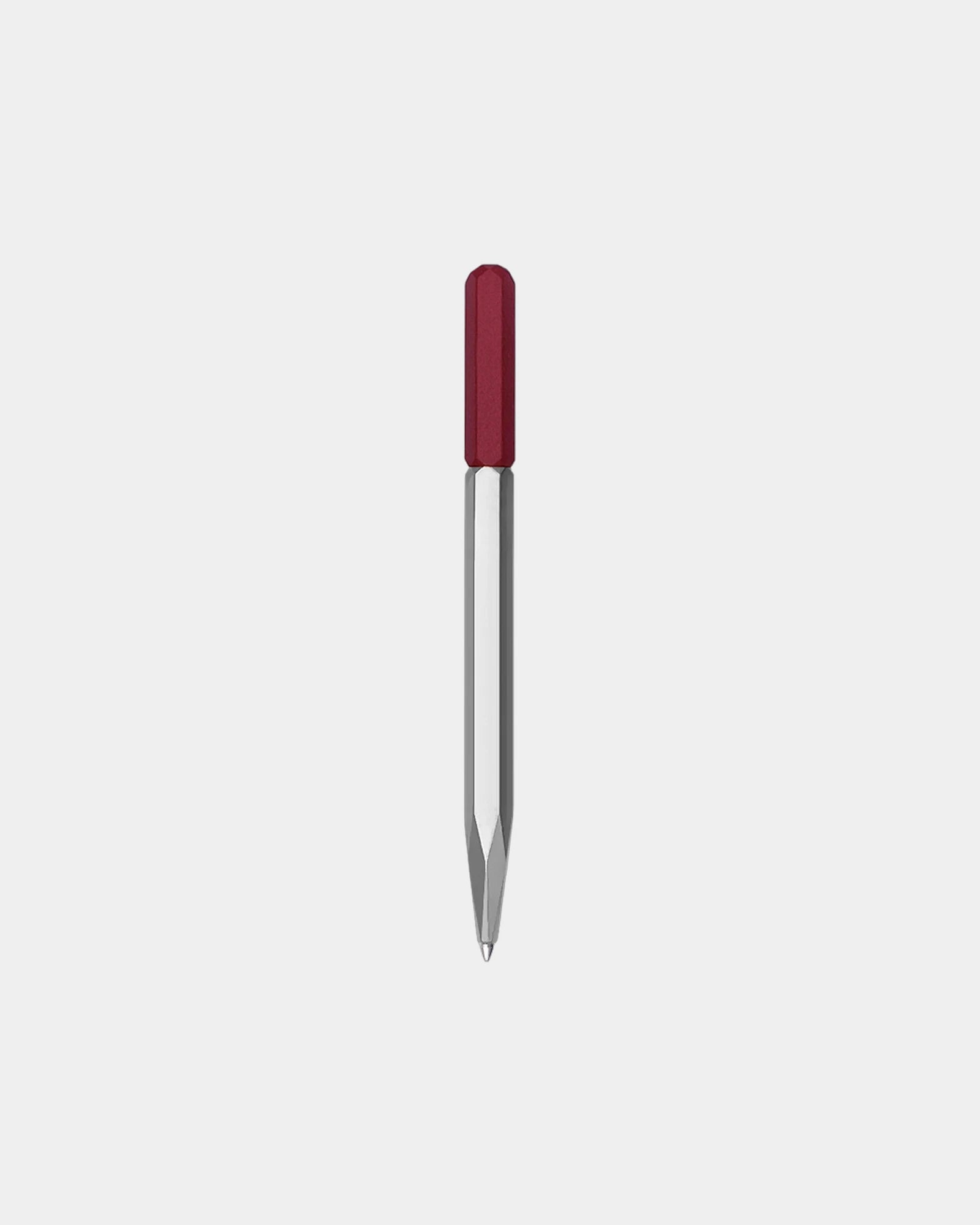 Stylo bille aluminium gravure laser à personnaliser - Red