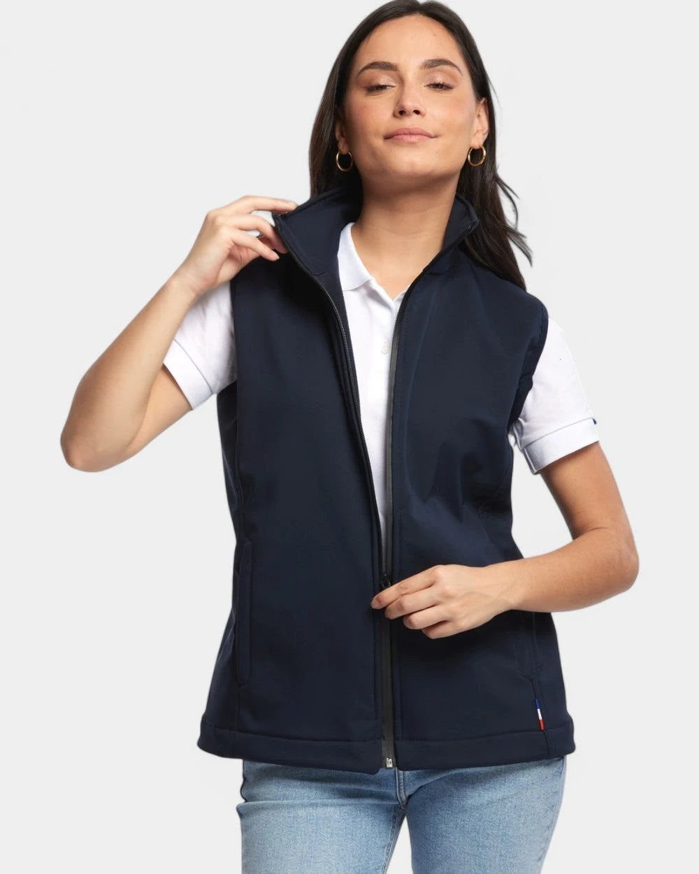 Women's Softshell Bodywarmer Made in France to Customize