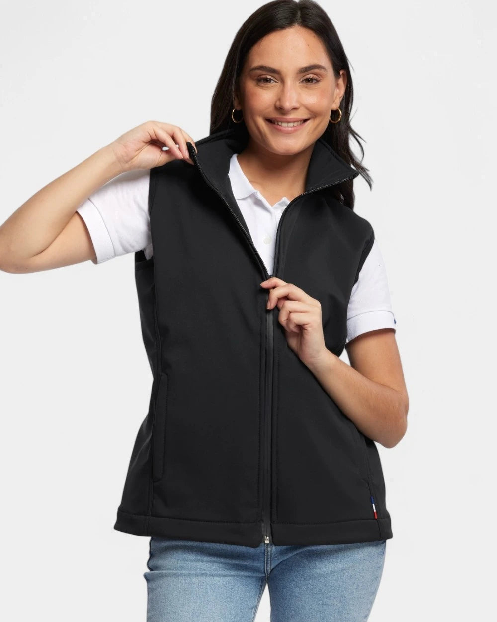 Women's Softshell Bodywarmer Made in France to Customize