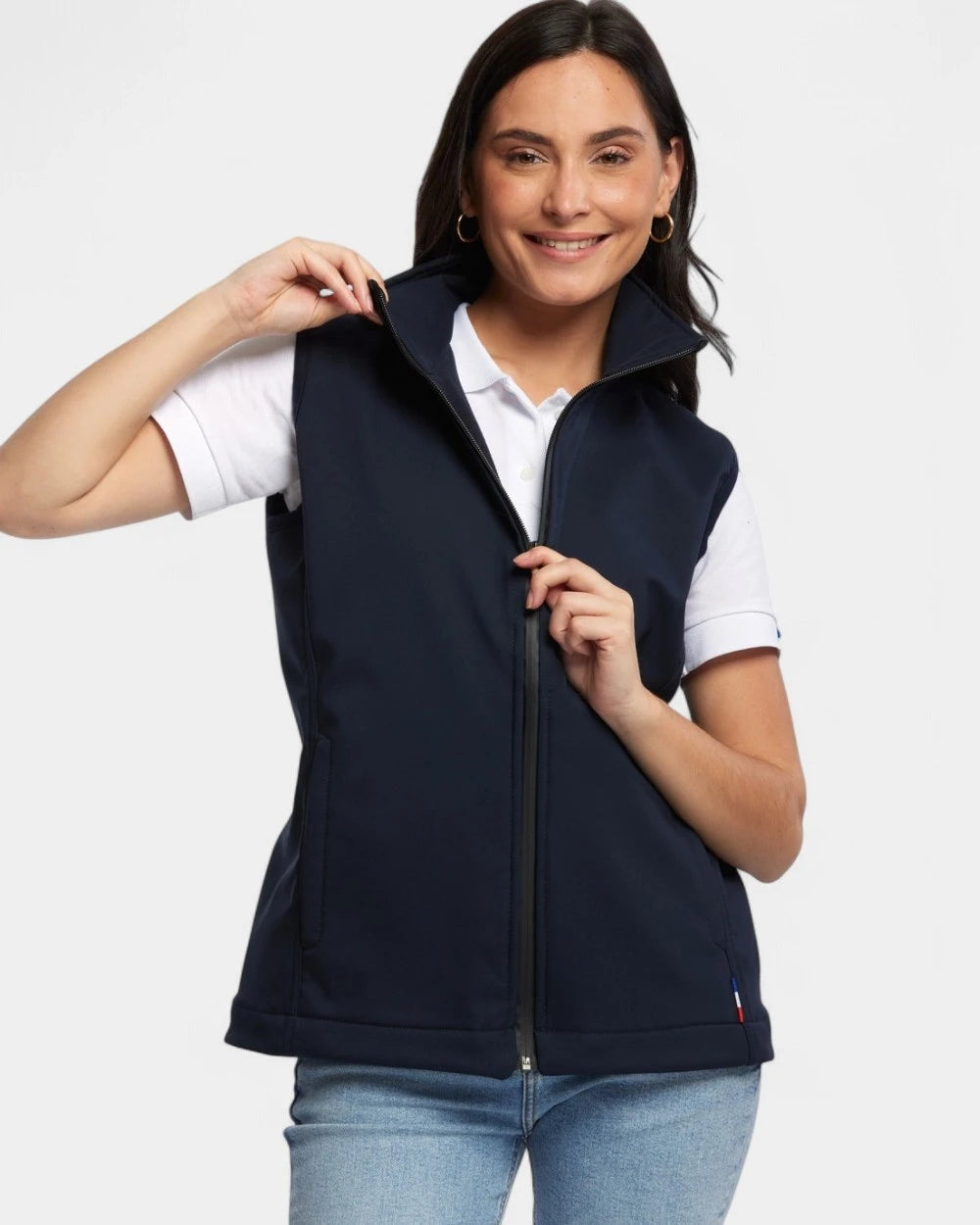 Women's Softshell Bodywarmer Made in France to Customize