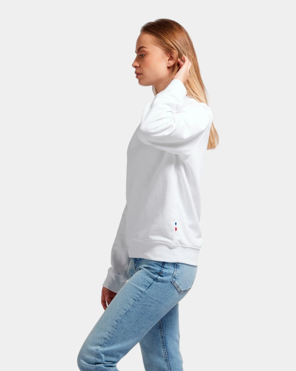 Customizable Round Neck Sweatshirt Made in France