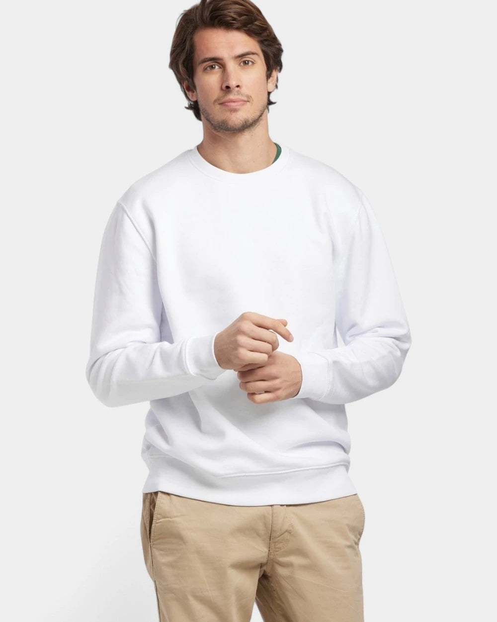 Customizable Round Neck Sweatshirt Made in France