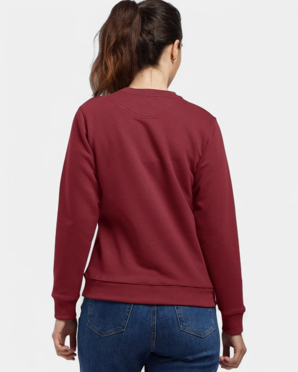 Customizable Round Neck Sweatshirt Made in France