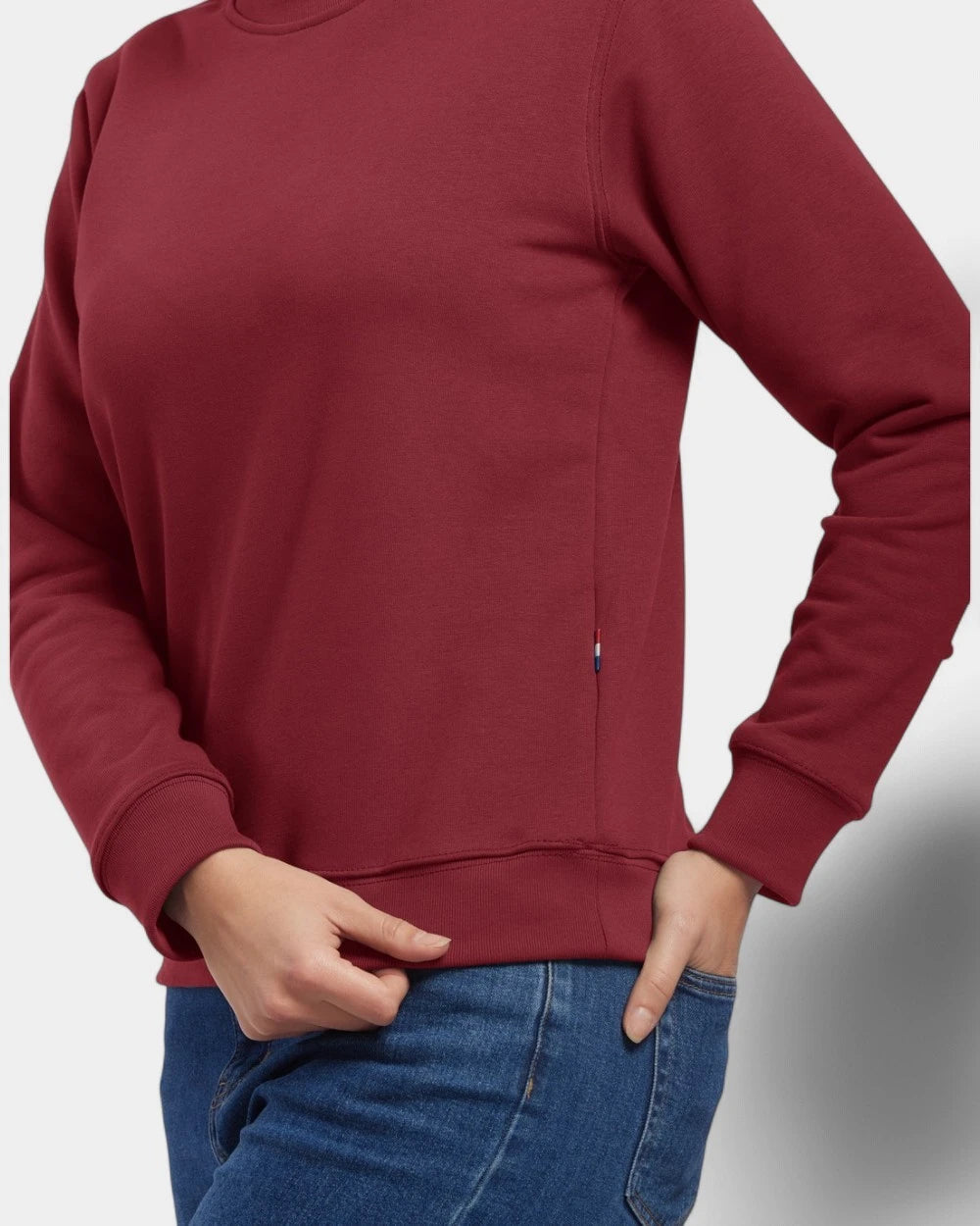 Customizable Round Neck Sweatshirt Made in France