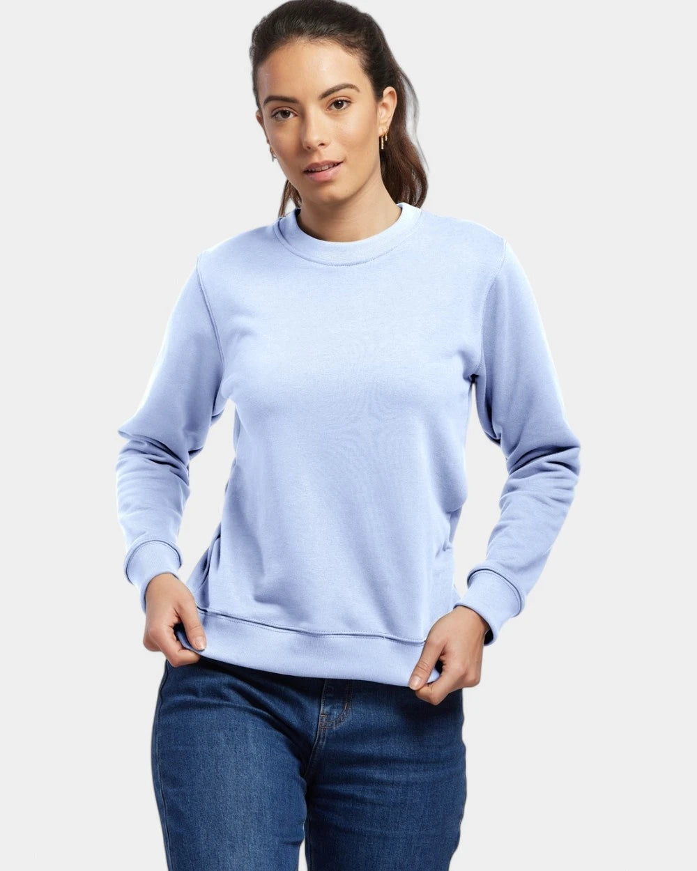 Customizable Round Neck Sweatshirt Made in France