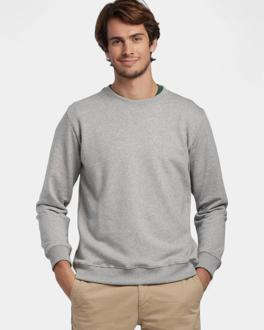 Customizable Round Neck Sweatshirt Made in France