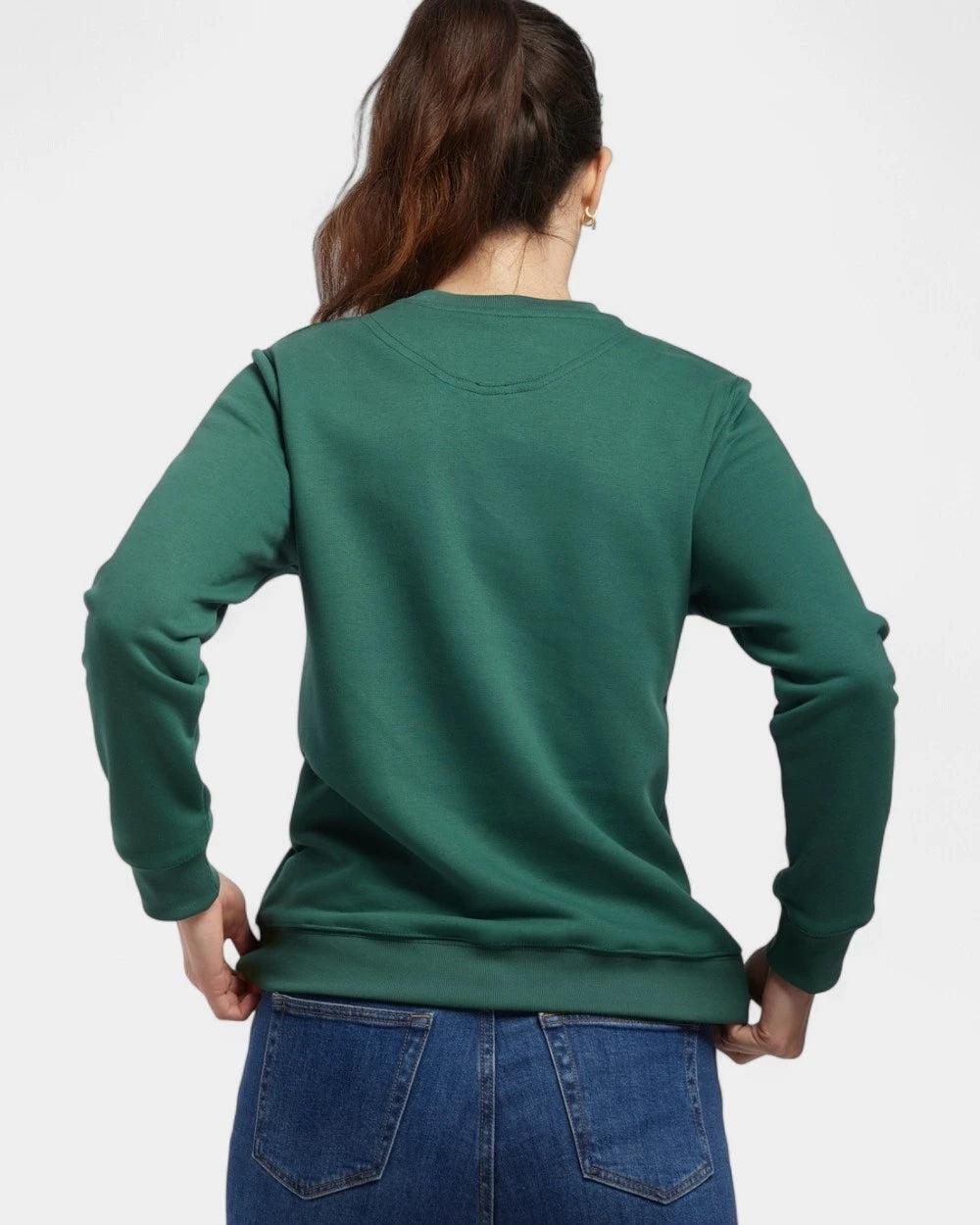 Customizable Round Neck Sweatshirt Made in France