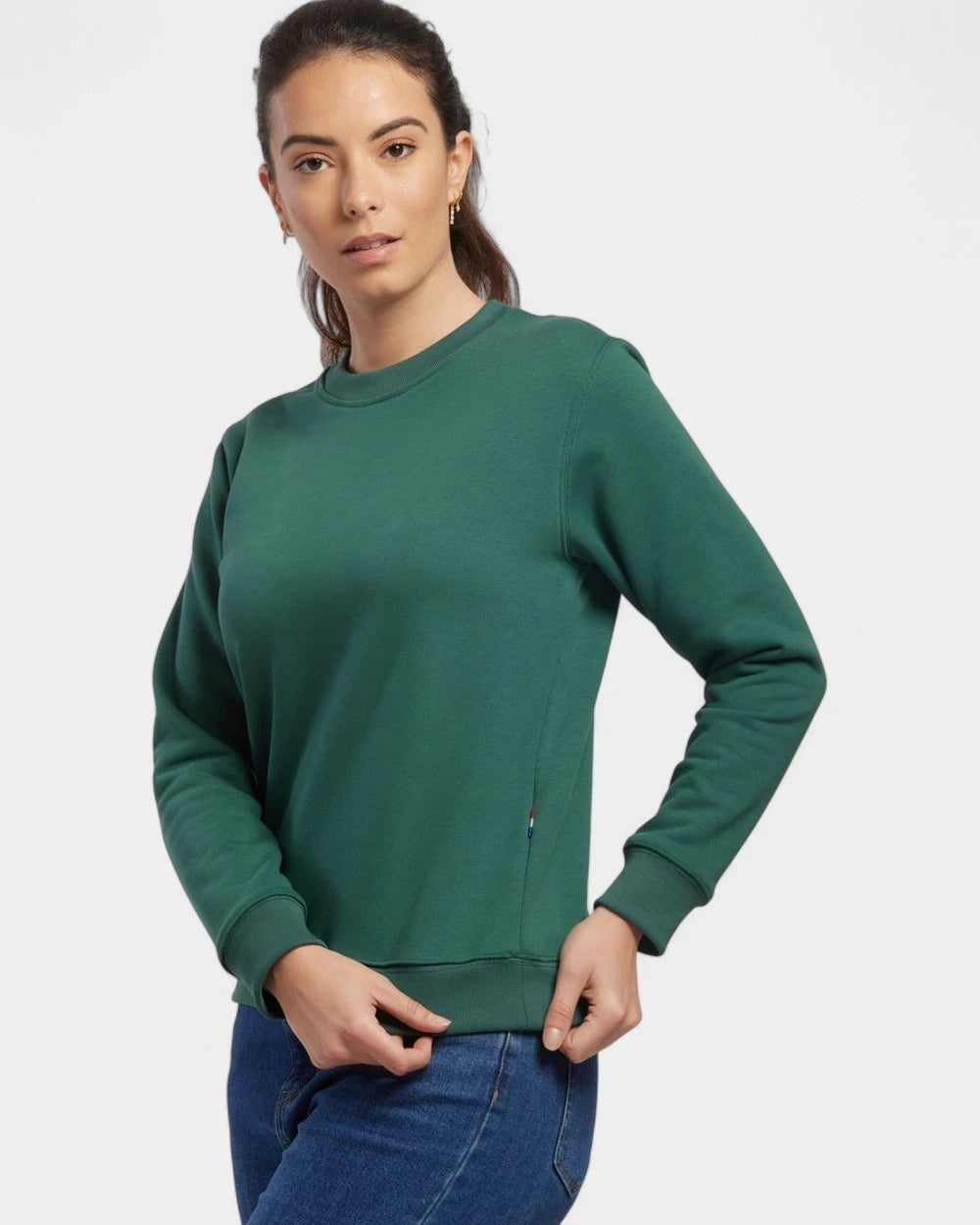 Customizable Round Neck Sweatshirt Made in France