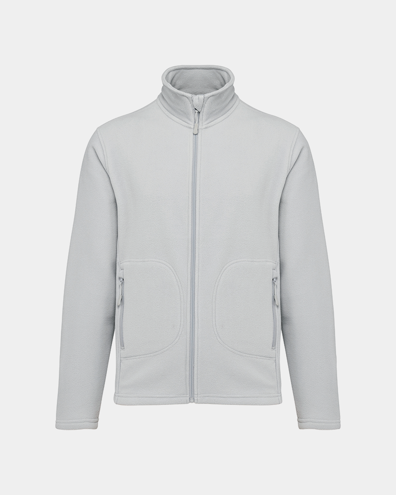 Eco-friendly customizable microfleece jacket