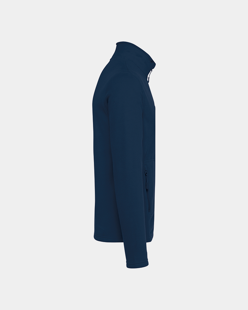 Eco-friendly customizable microfleece jacket