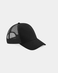 Black woven cap