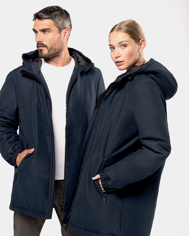 Customizable Unisex Hooded Parka