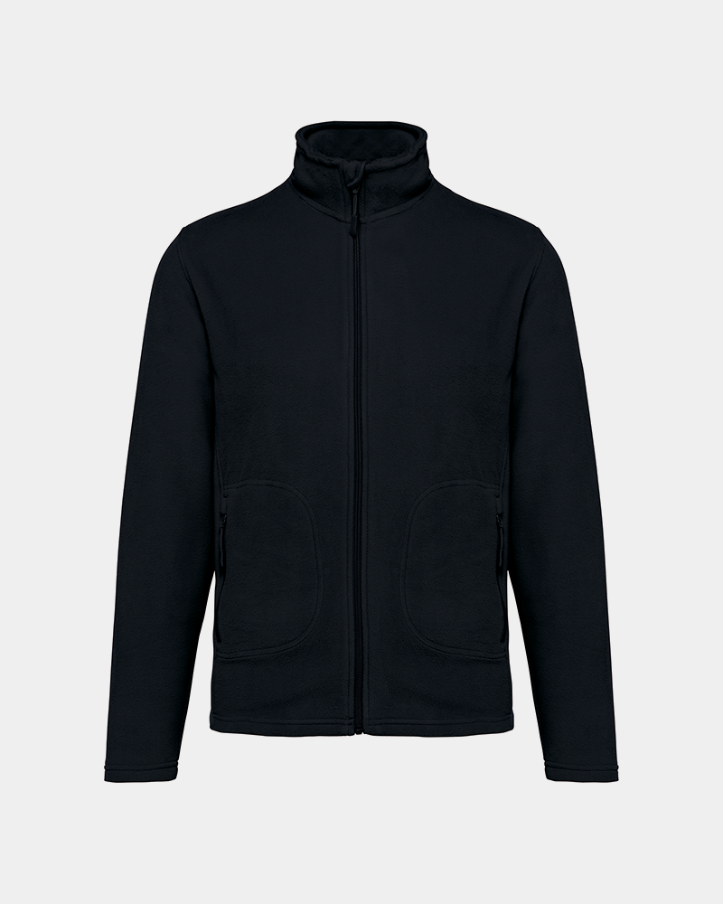 Eco-friendly customizable microfleece jacket