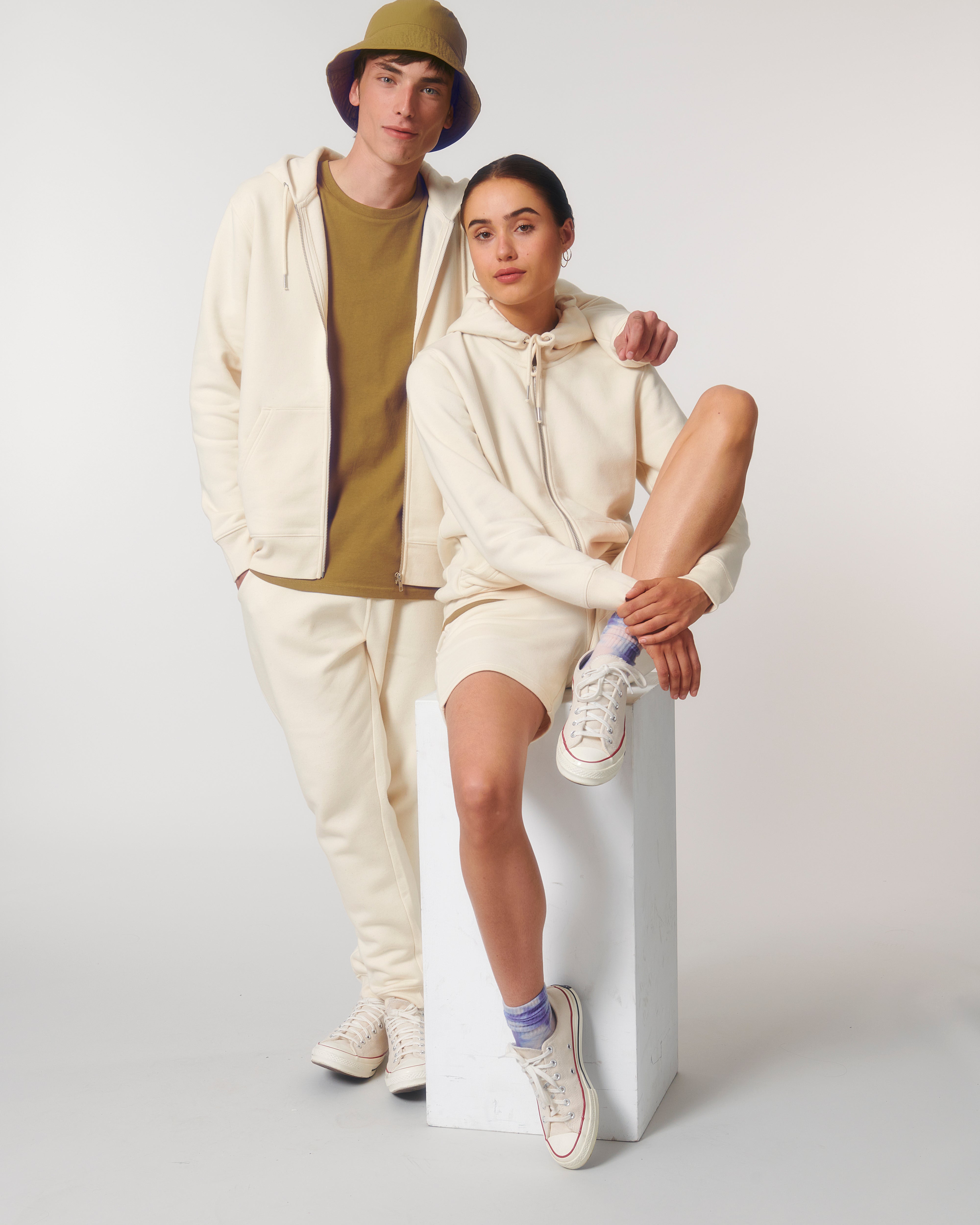 Thick Zip-Up Unisex Hoodie Customizable