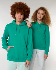 Iconic customizable hoodie made from organic cotton