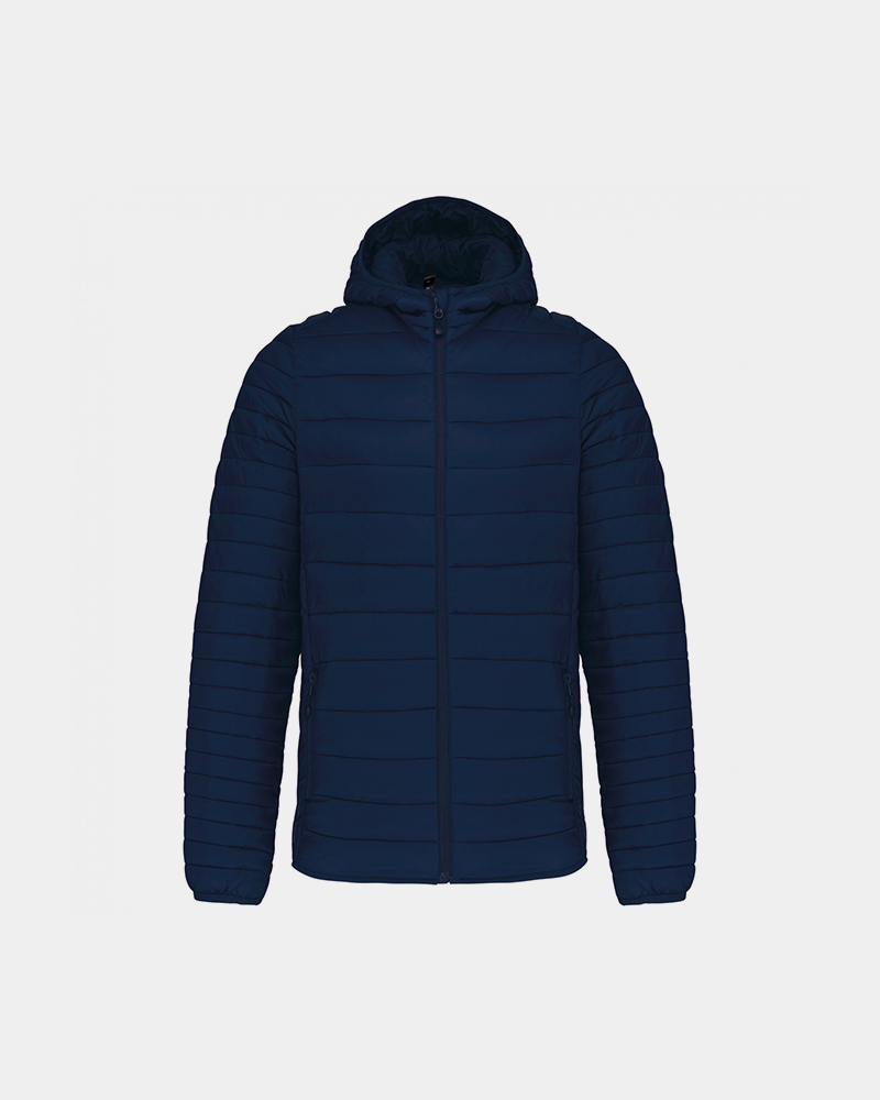 Customizable Hooded Down Jacket for Men