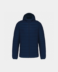 Customizable Hooded Down Jacket for Men