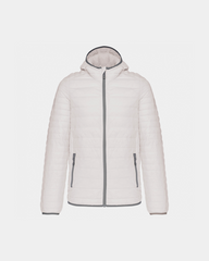 Customizable Hooded Down Jacket for Men