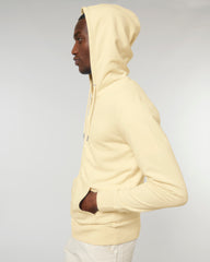 Customizable Unisex Zip Sweatshirt in Organic Cotton