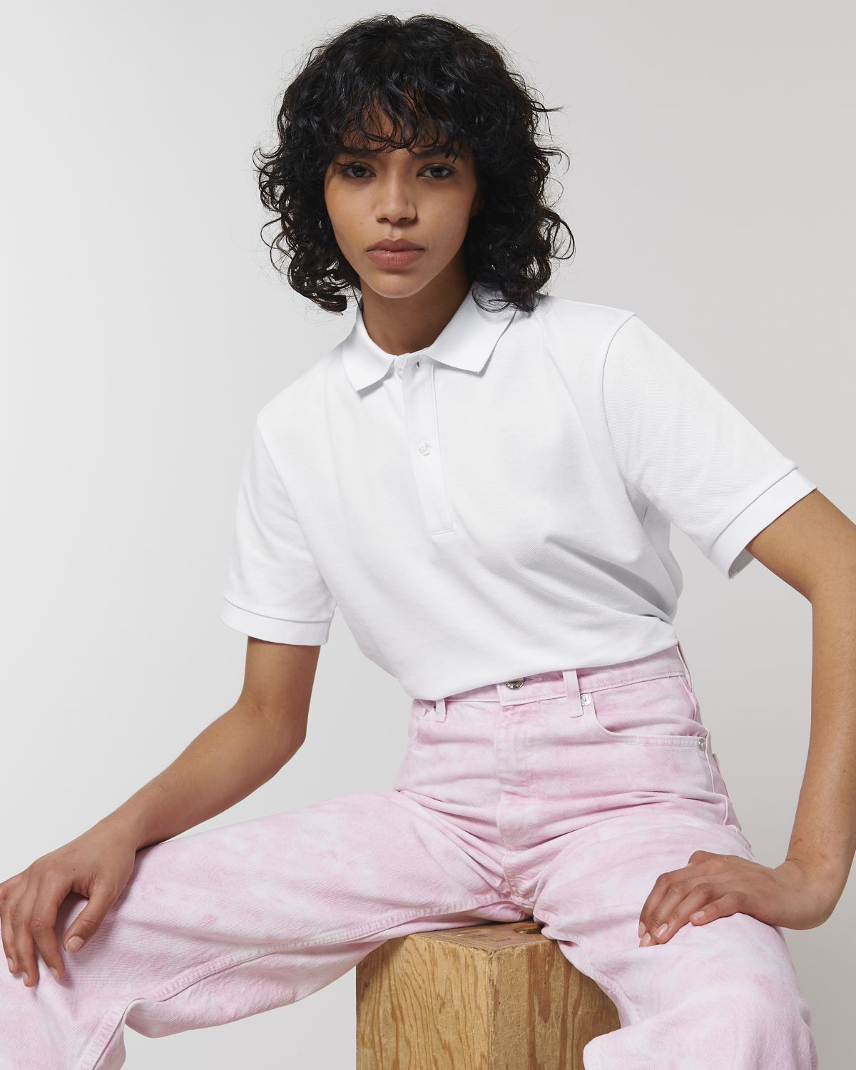 Unisex Customizable Organic Cotton Polo