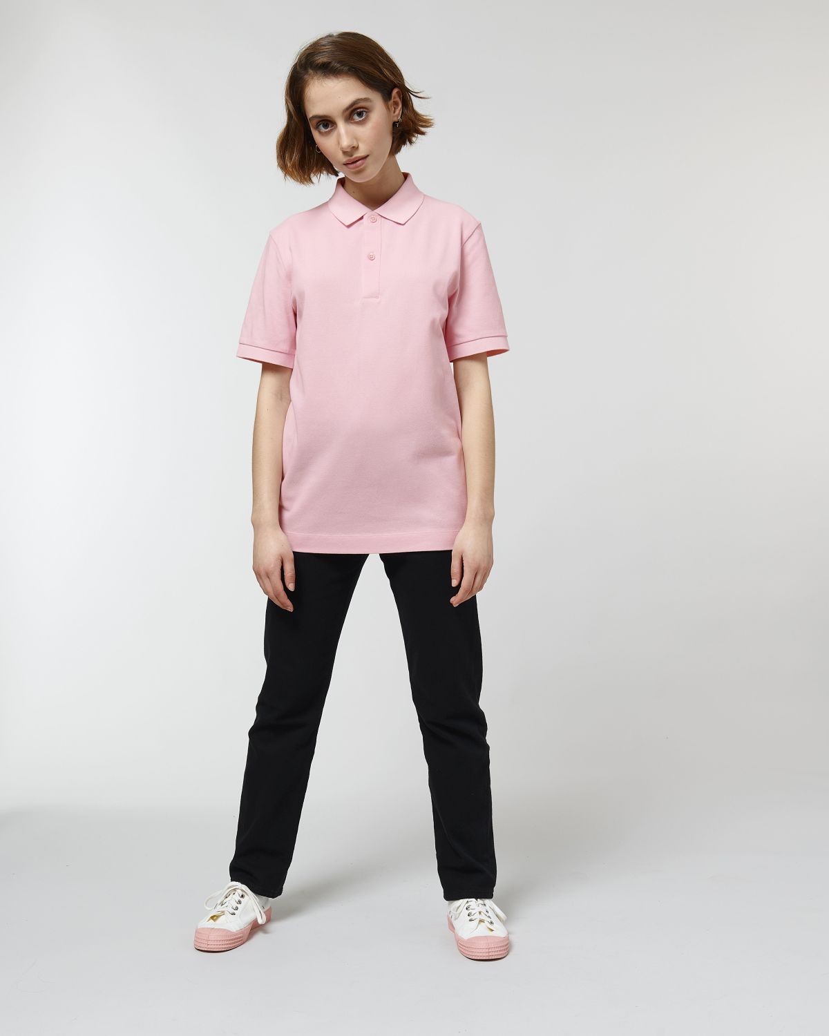 Unisex Customizable Organic Cotton Polo