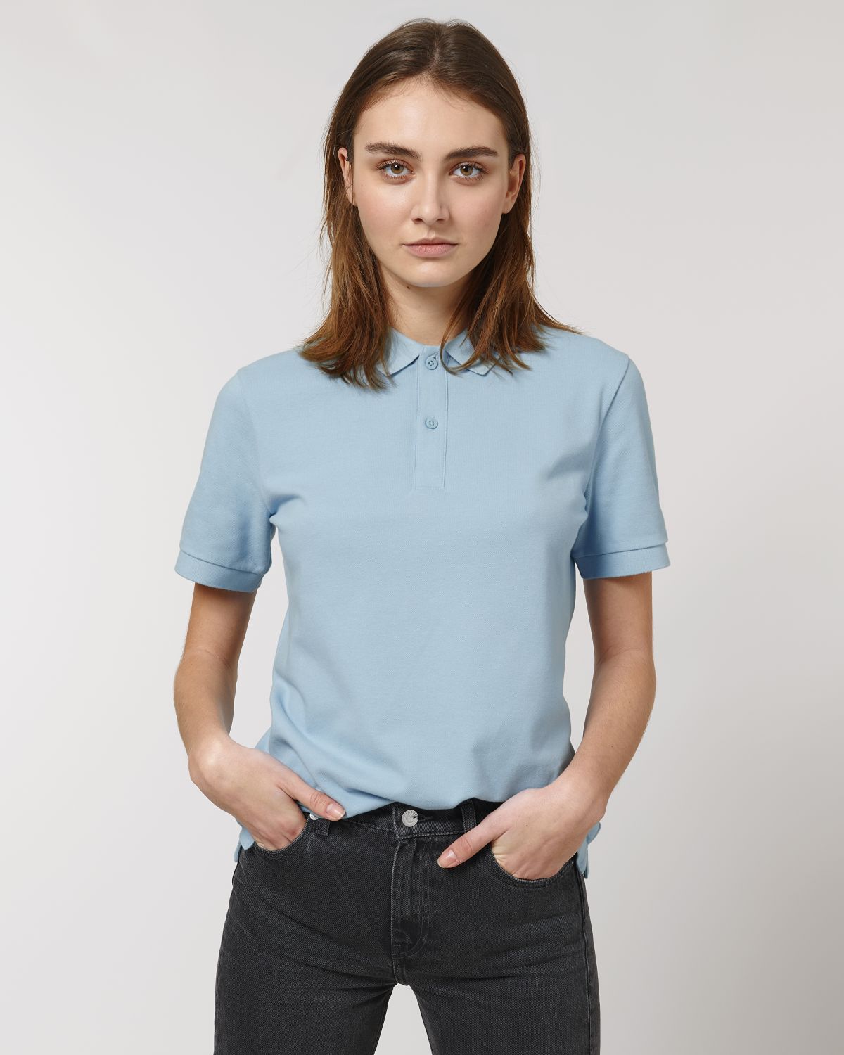 Unisex Customizable Organic Cotton Polo