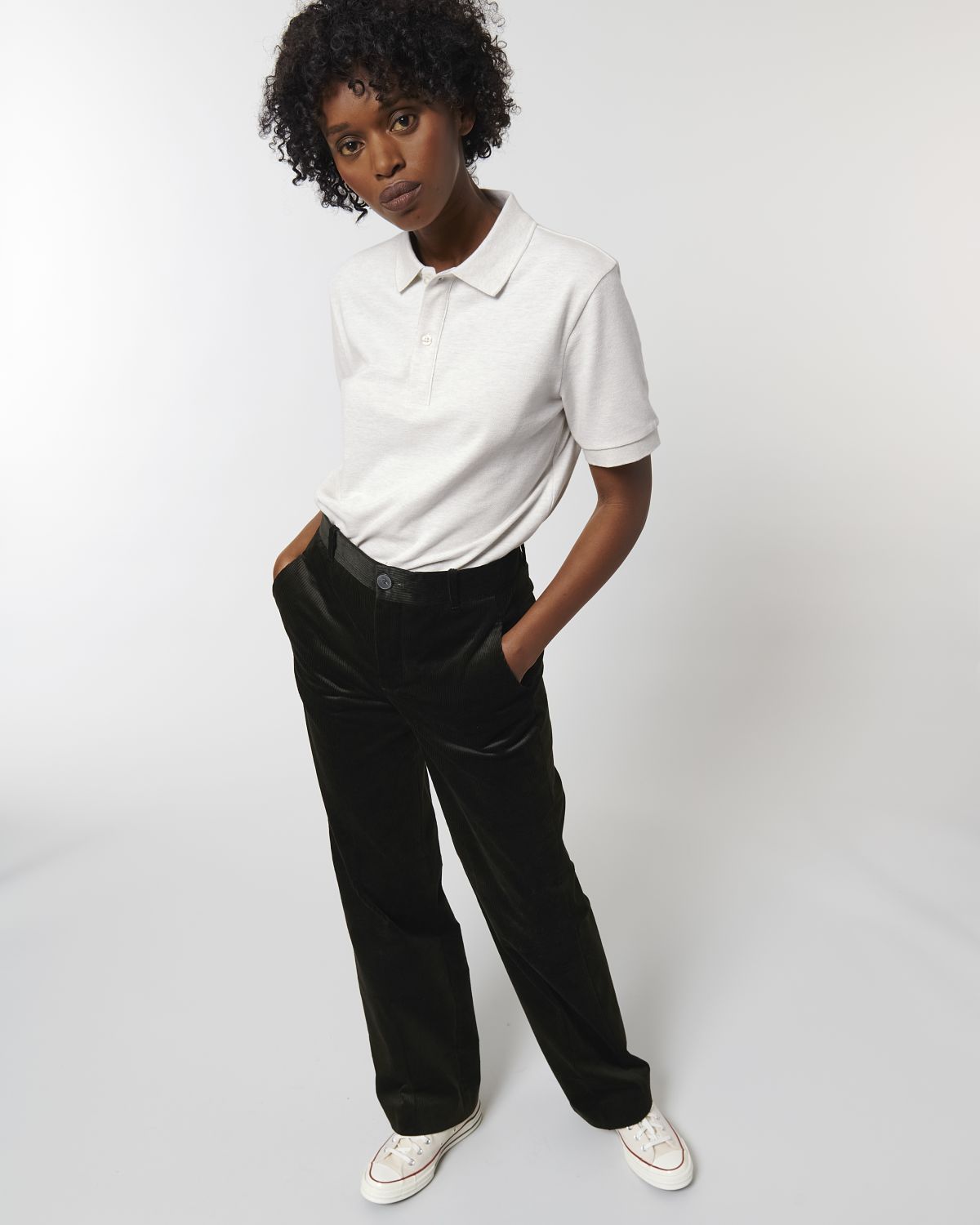 Unisex Customizable Organic Cotton Polo