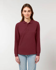 Customizable Unisex Long Sleeve Polo